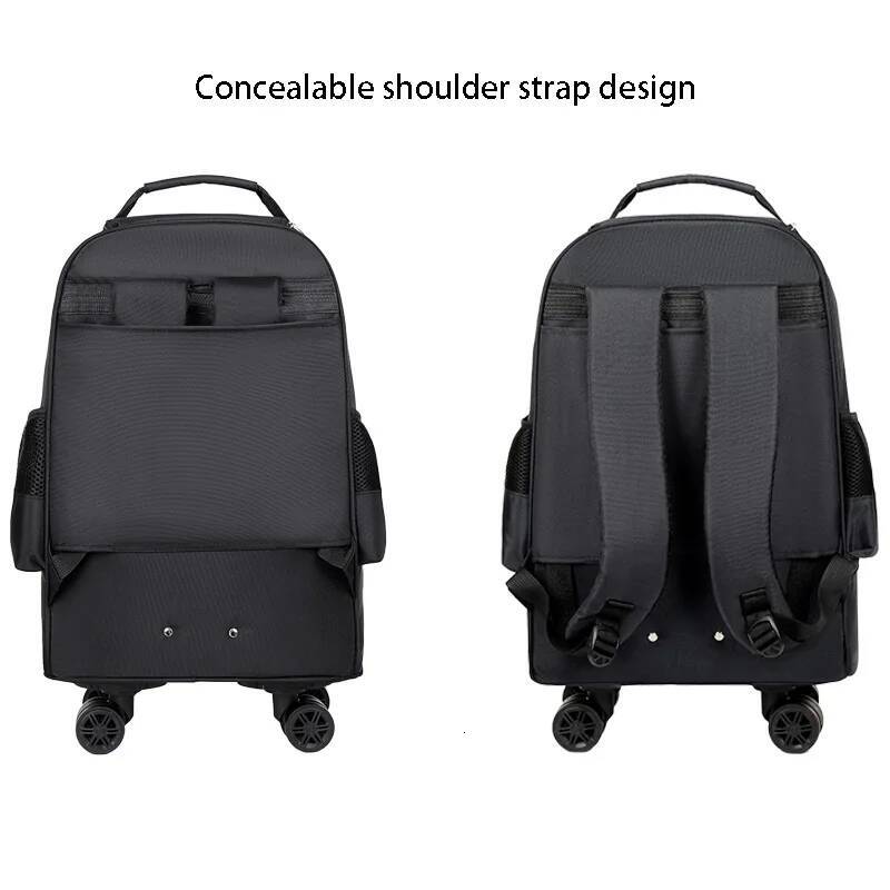 Travel lage, universal wheels, travel trolley business computer bag, large capacity multifunctional backpack high-quality