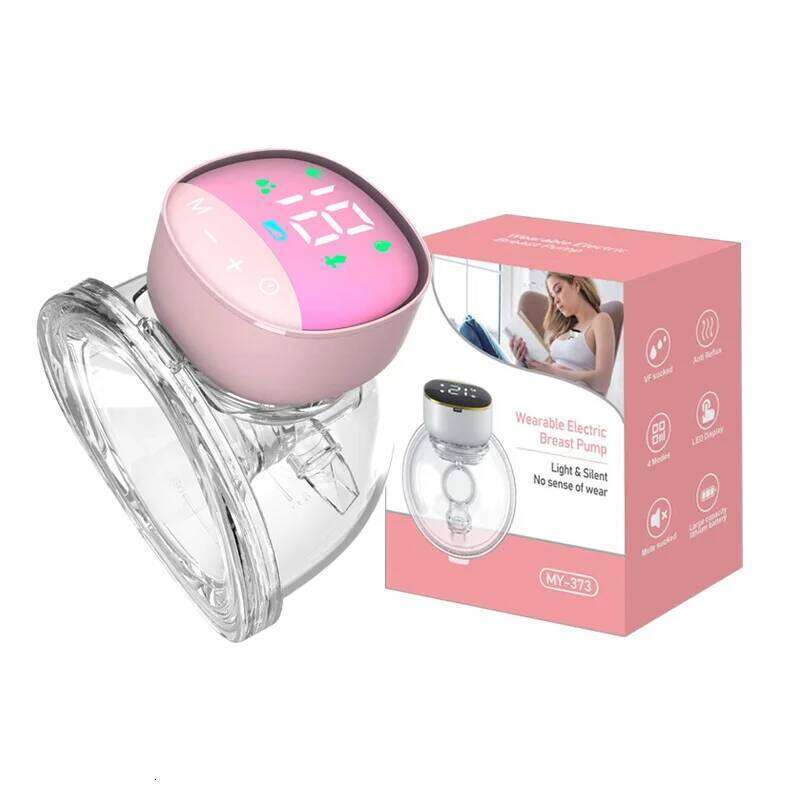 Portable Electric Breast Pump Silent Wearable Hands-Free Newborn Comfort Milk Extractor Automatic Milker BPA Free Breastfeeding
