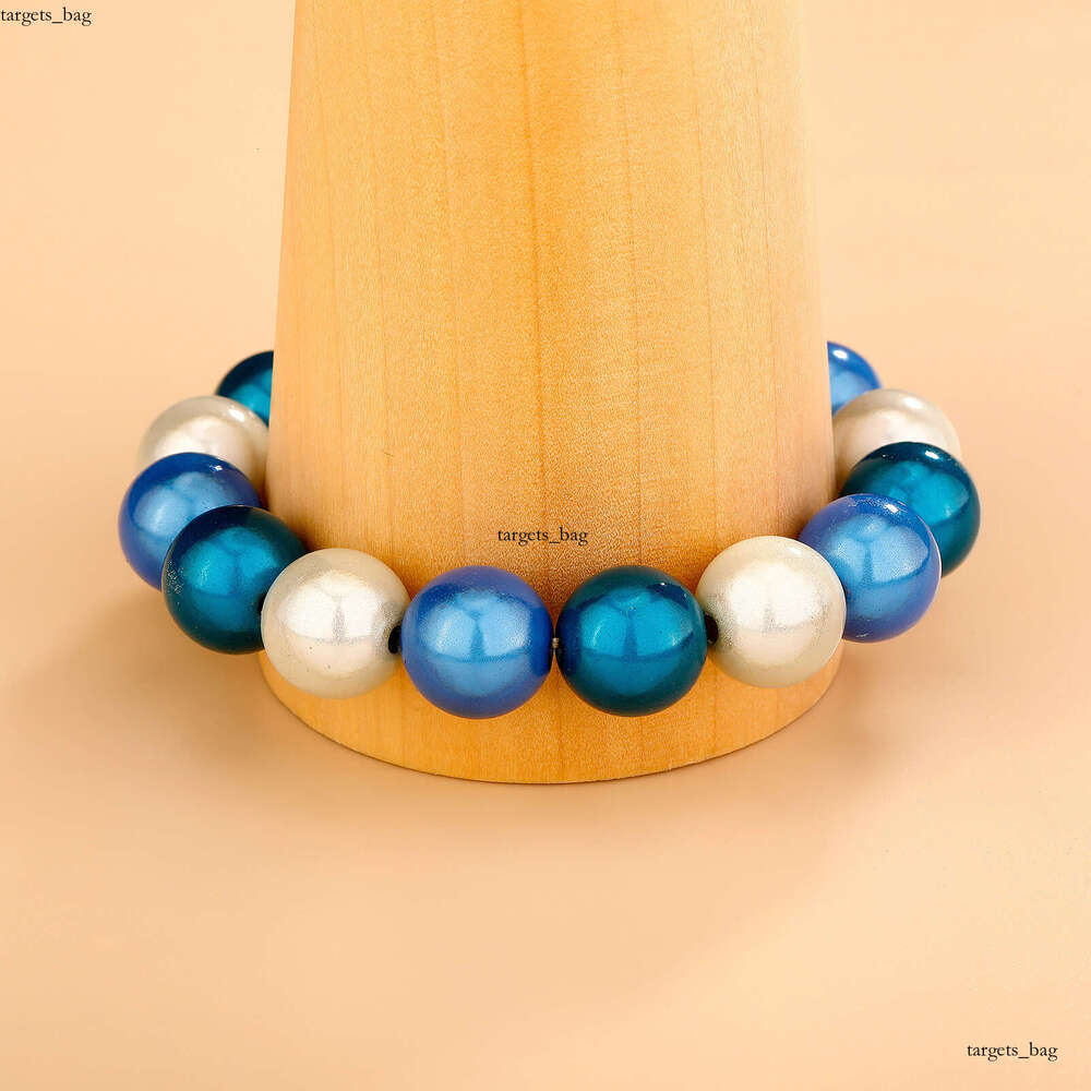 2024 New 14MM Acrylic Bead Versatile Simple Jewelry Energy Beads Unisex DIY Bracelet