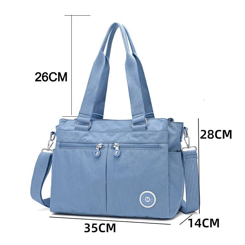 Mindesa Nylon Best Fashion Leisure Shoulder Crossbody Handbag Tote Bag Waterproof 8705
