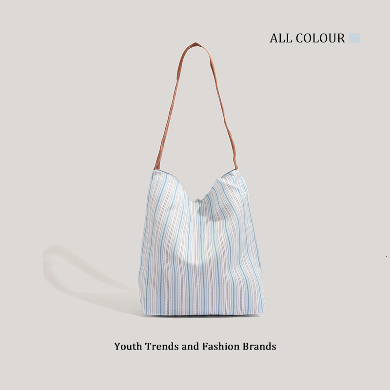 Large Capacity Canvas 2025 New Fashion Casual Underarm Commuter Shoulder Tote Bag ddmymoon