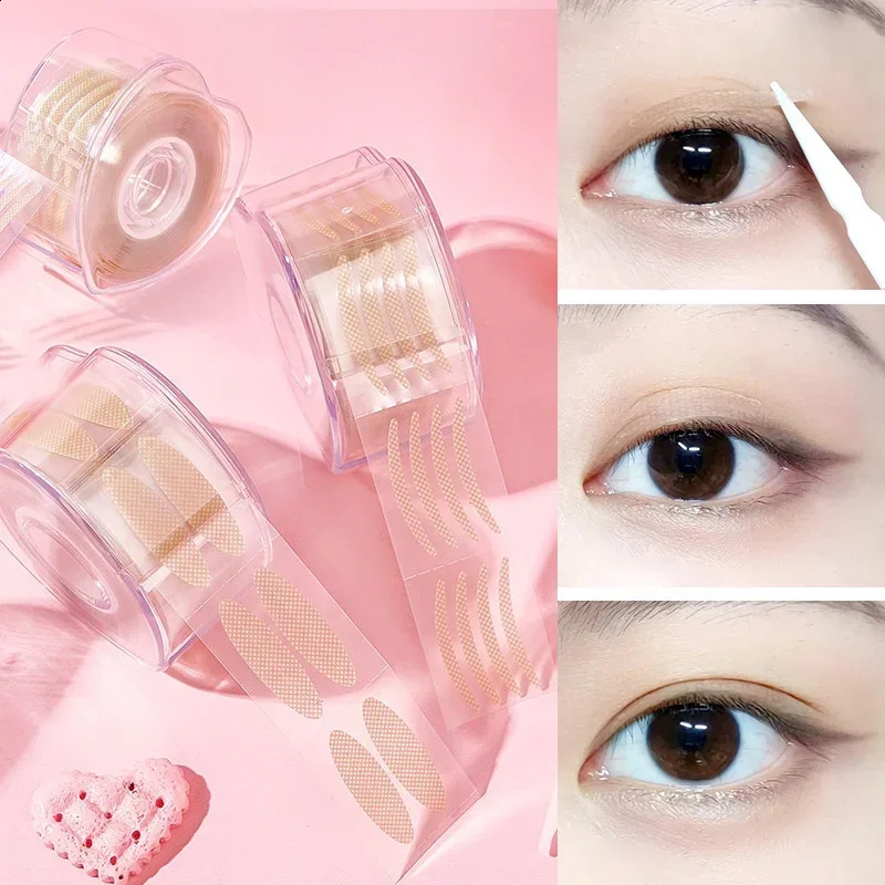 600 pcs Shadow Patch Beauty Tool Sticker Invisible Lace Eyelash Extension Double Fold Eyelid Tape Self-adhesive Under Eye Lashes 250807