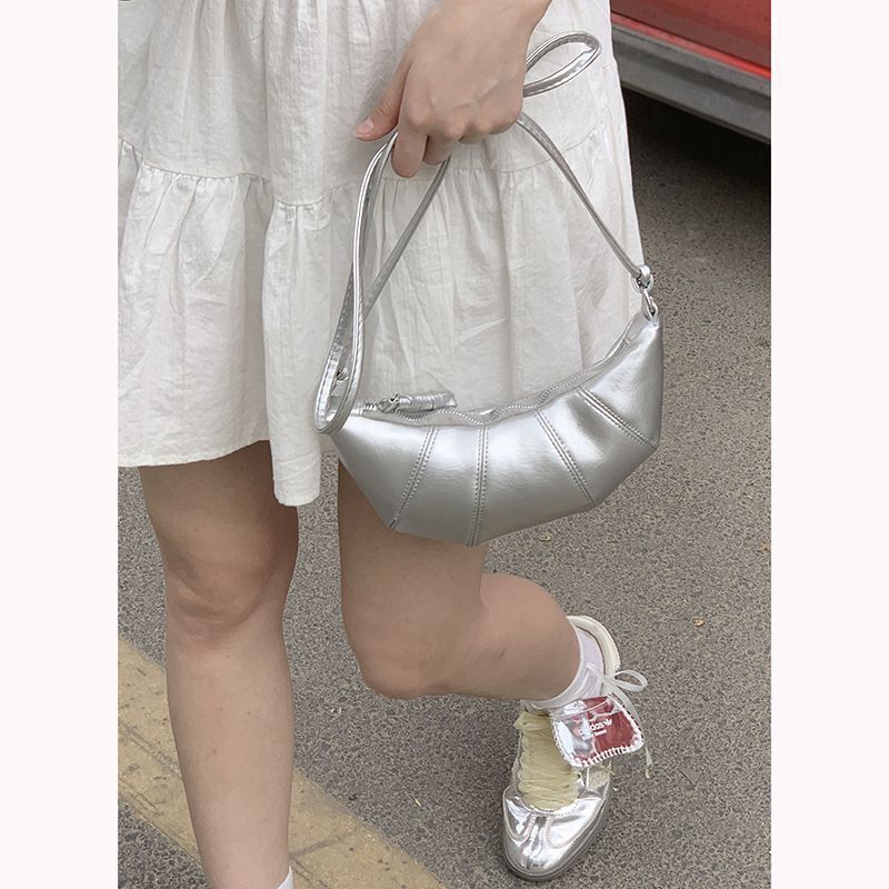 Sweet Small Dumpling Croissant Versatile Crossbody Shoulder Bag ddmymoon