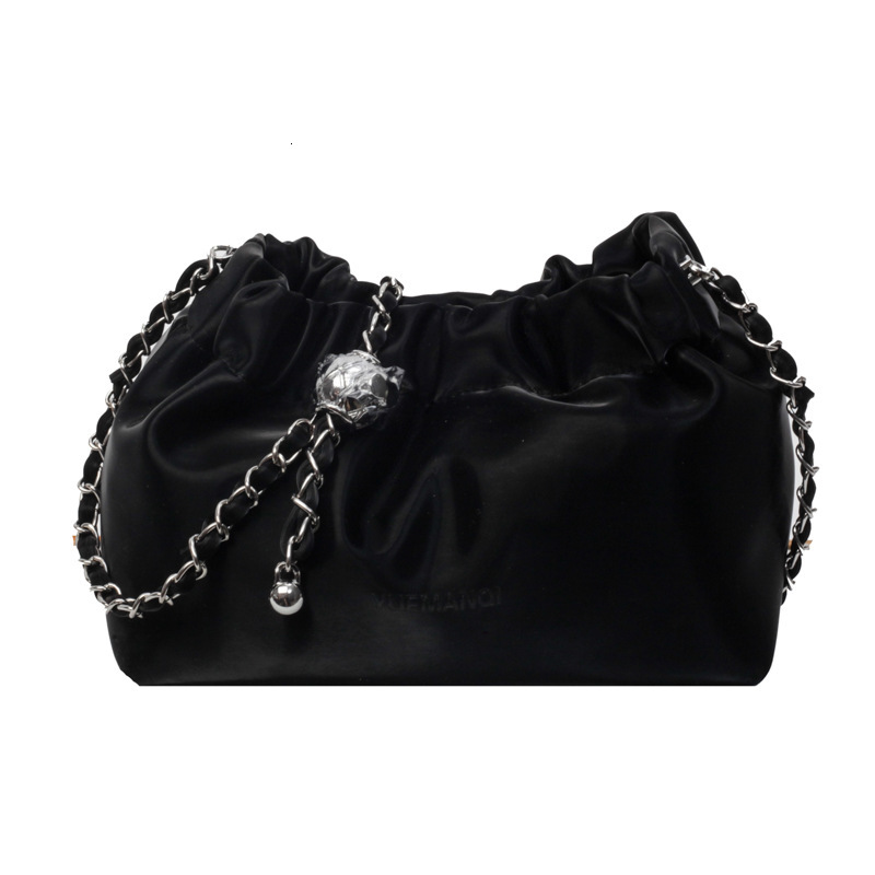 Cross-border New Cloud Bag Women's Bag Niche Designer Bag Design Chain High-end Feel Pu Small Bag Luxury Bag Fresh Style Single Shoulder Crossbod