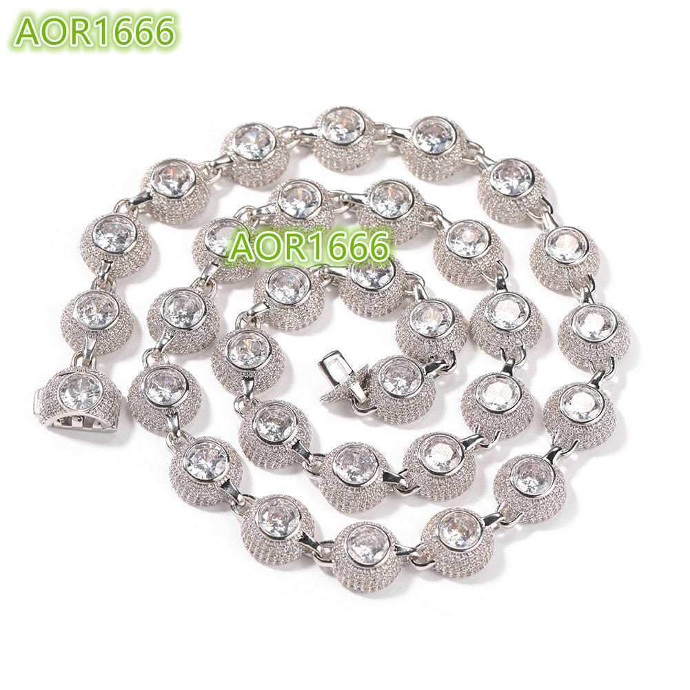 Premium Quality Cuban Link Chain Necklace Latest Design Hip Hop Style with Diamond Moissanite Gold Plated Silver for Men Women