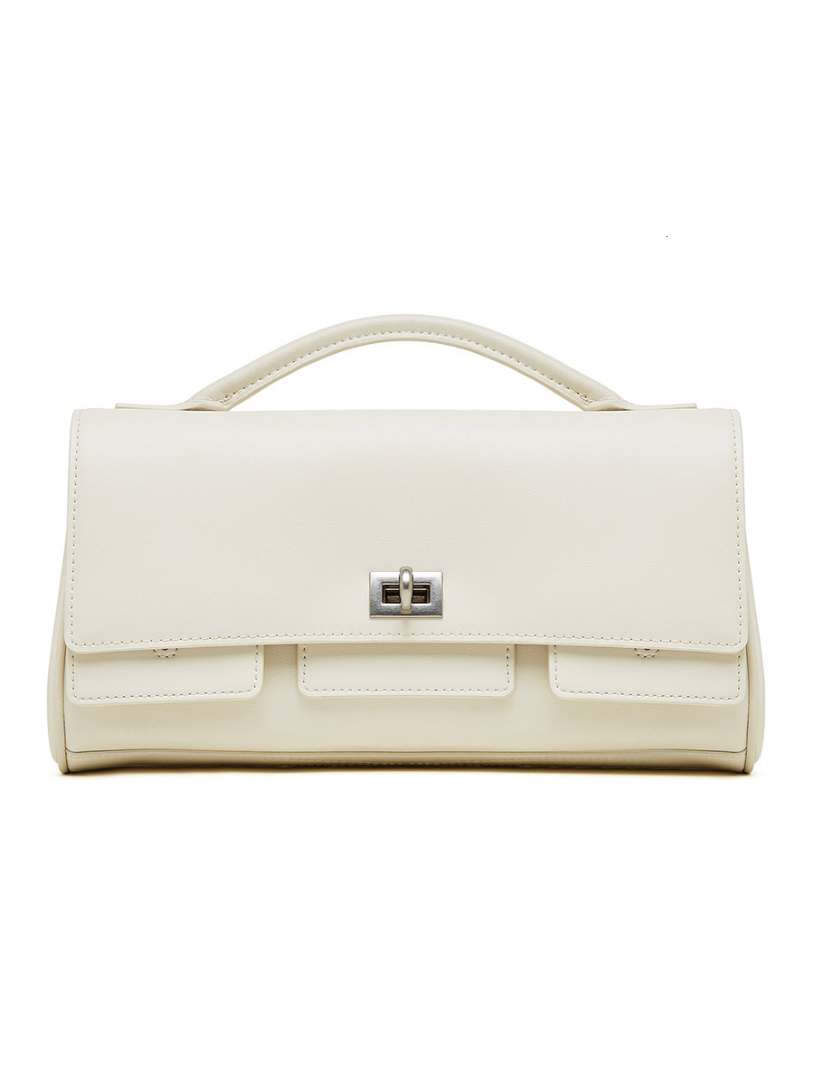 Korean Style Niche Solid Color Single Shoulder For Women New Fashionable Chic Crossbody Bag With Simple Texture Design Handbag