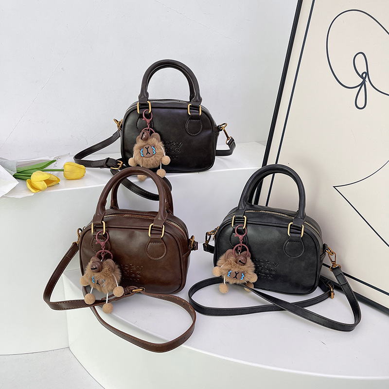 This Year's Trend Versatile Handheld Small Square Luxury Bag Bag 2025 New Autumn Fashion Niche Designer Bag Korean Style Solid Color Single Shoul