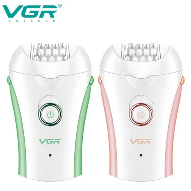 VGR Permanent Women Epilator Rechargeable Electric Epilator For Face Body Hair Remover Leg Bikini Hair Removal Machine 250805