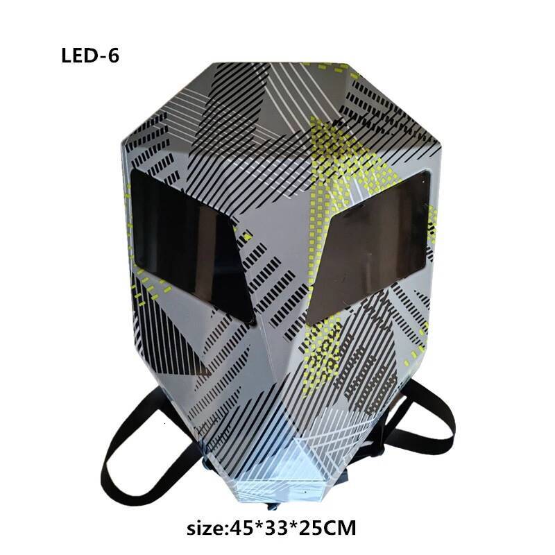 LED Backpack Motorcycle helmet bag Riding equipment waterproof multi-functional luminous backpacks School Bag Back Pack Plecak high-quality