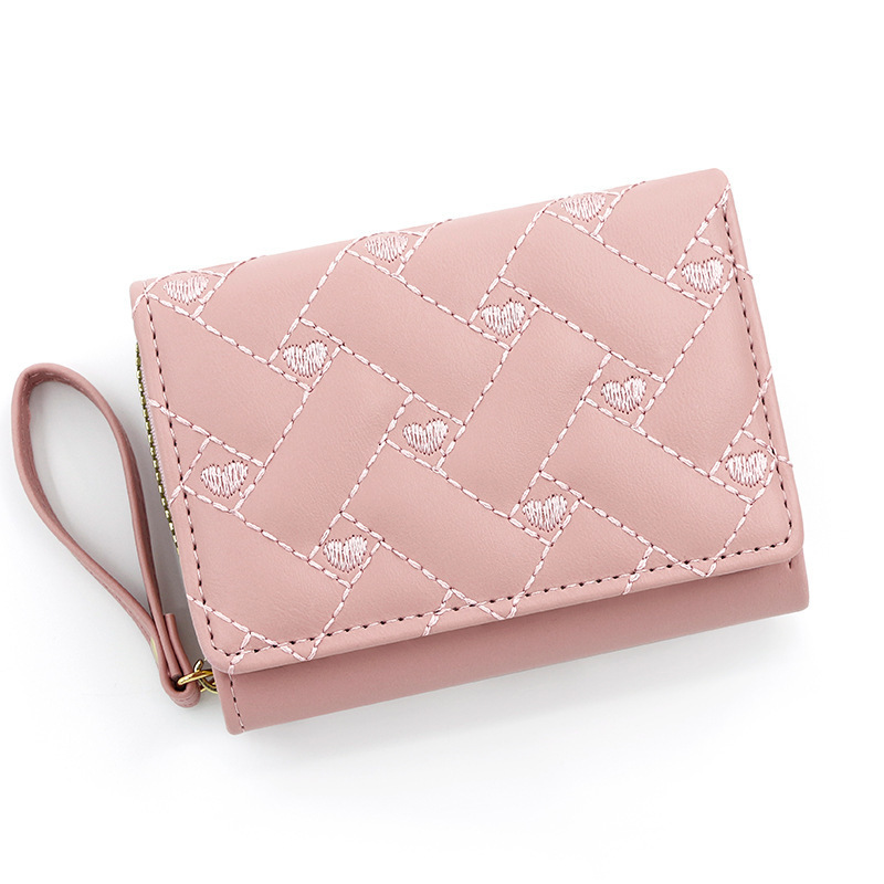 New Korean Style Women's Wallet Short Cartoon Cute Coin Purse 70% Off Coin Luxury Bag Bag Small Wallet For Girls