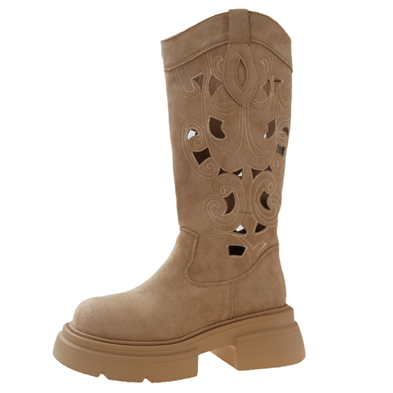 new Free delivery designer woman boots Fashionable Martin boots midsole boots comfortable casual workwear boots