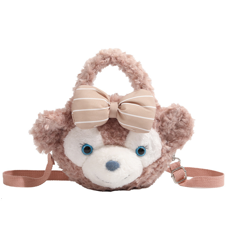 StellaLou and Shelly Rose Handbag Cute Plush Cartoon Shoulder Crossbody Bag ddmymoon