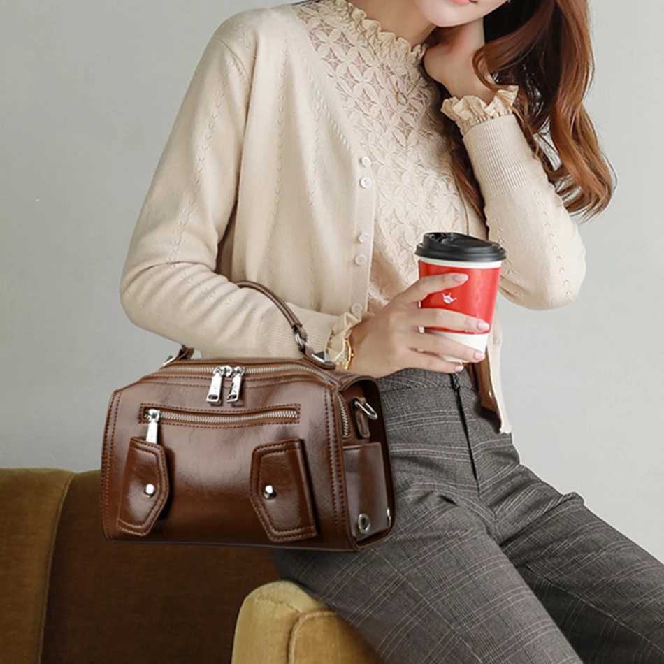 Luxury Designer Crossbody Messenger Bag Casual Shoulder Bags for Women Purses and Handbags High-quality PU Leather Tote Bag Z250809