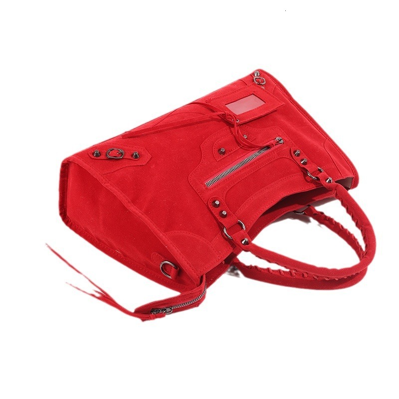 Paris Hot Girl for Women 2025 New Red Large Capacity Tote High-end Bag ddmymoon