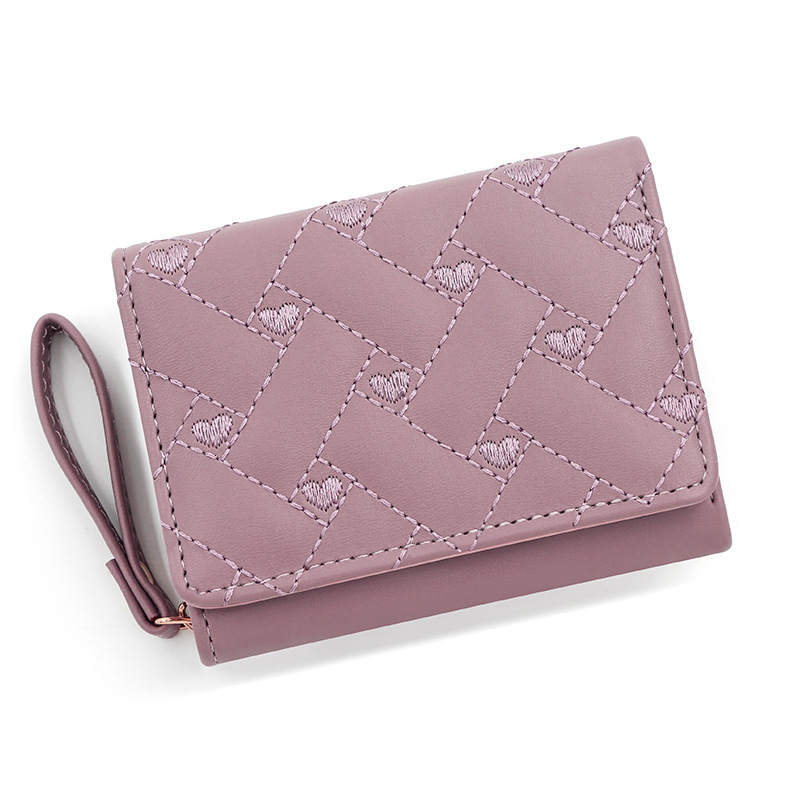 New Korean Style Women's Wallet Short Cartoon Cute Coin Purse 70% Off Coin Luxury Bag Bag Small Wallet For Girls