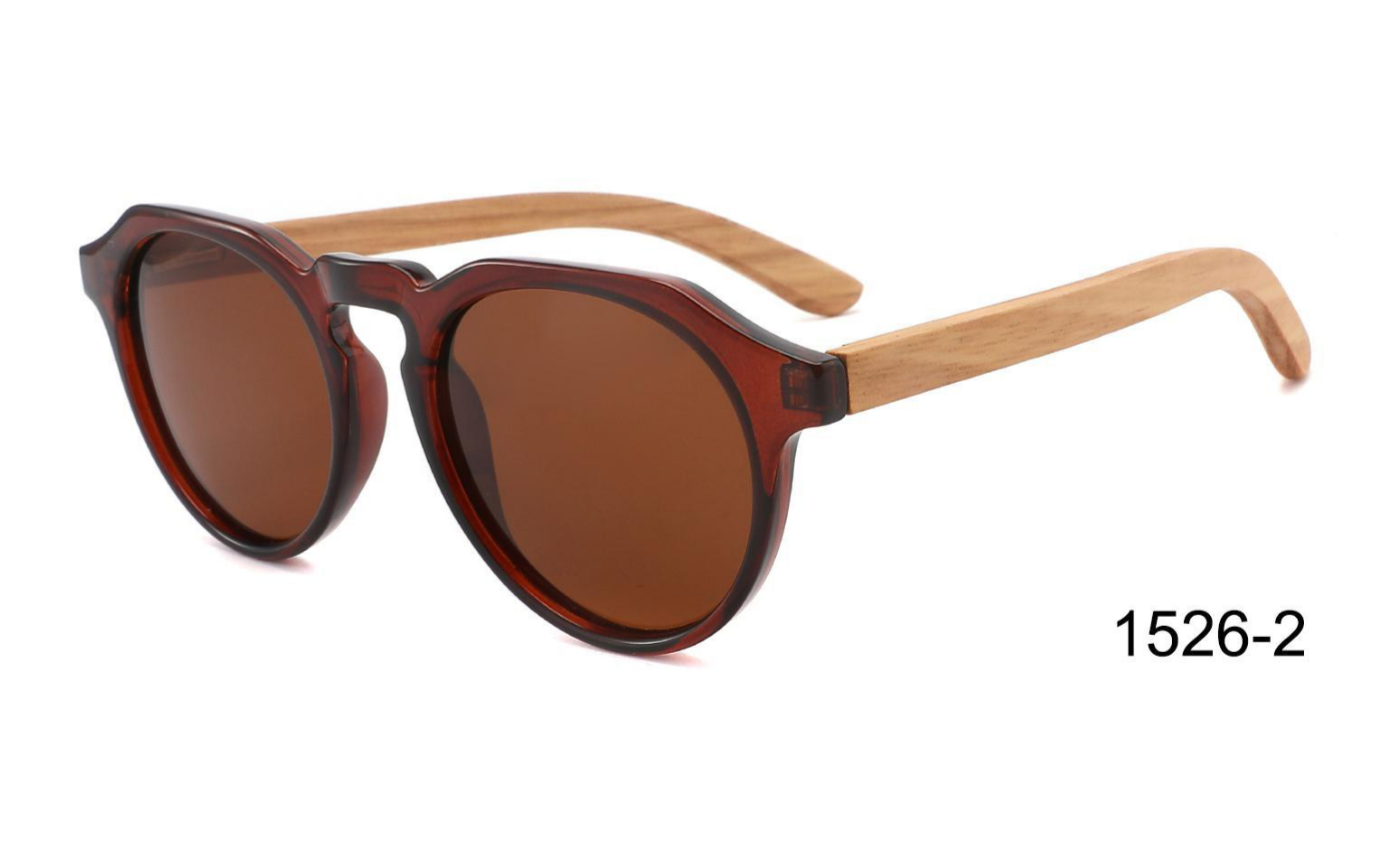 Modern round sunglasses chic titanium frames ladies gentlemen polarized high-quality lenses UV protection flexible hinges daily wear shopping pj2