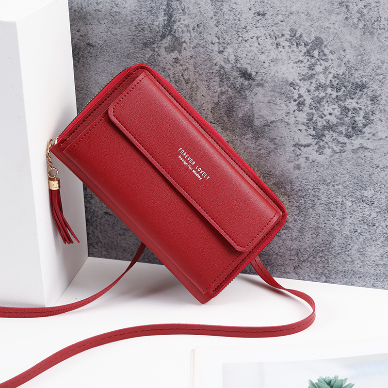 2025 New Large Capacity Multi-functional Solid Color Single Shoulder Luxury Bag Small Bag Fashion Simple Horizontal Crossbody Phone Bag For Women