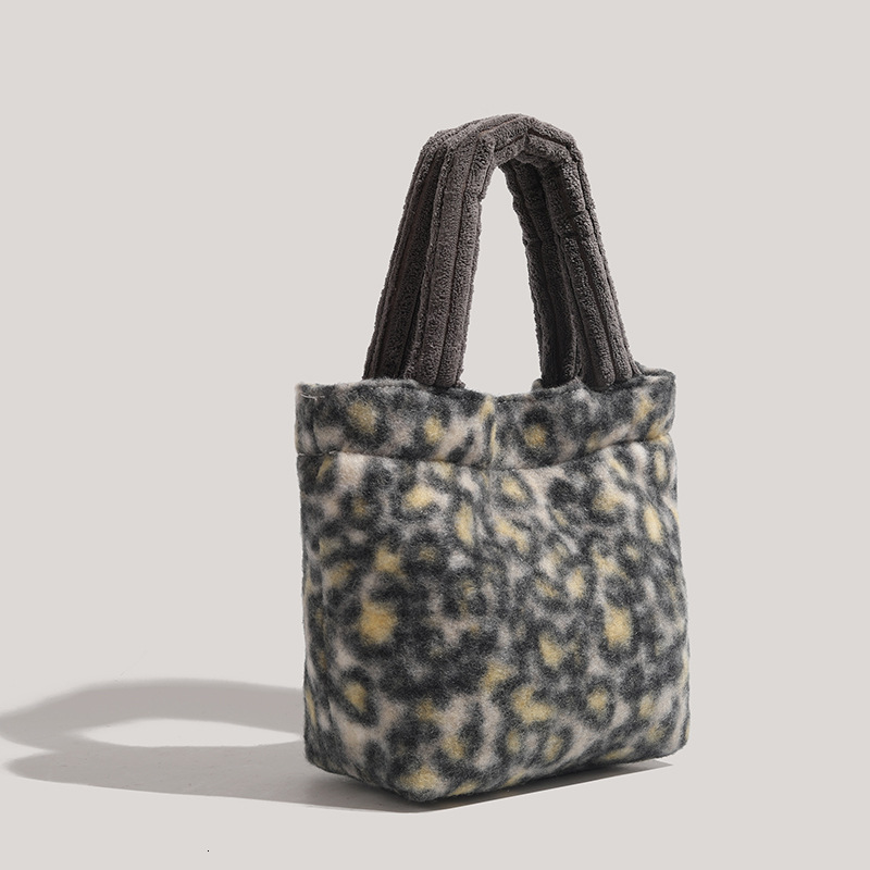 2025 New Autumn Winter Soft Woolen Cotton Handbag Korean Style Simple ddmymoon