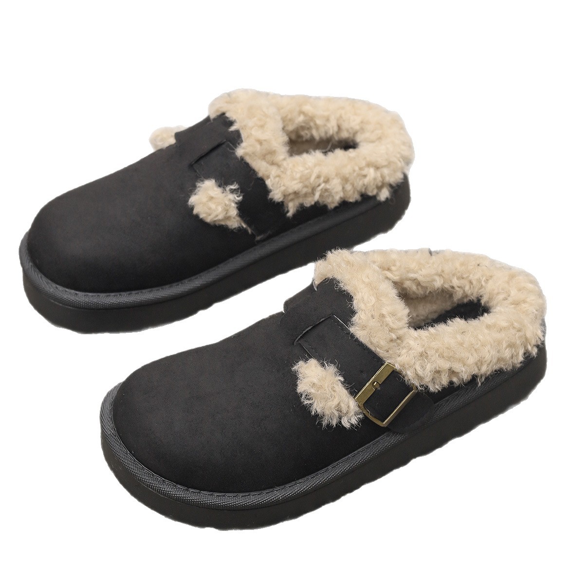 hot Free delivery designer woman boots Solid colored cotton boots with plush comfortable and simple midsole snow boots