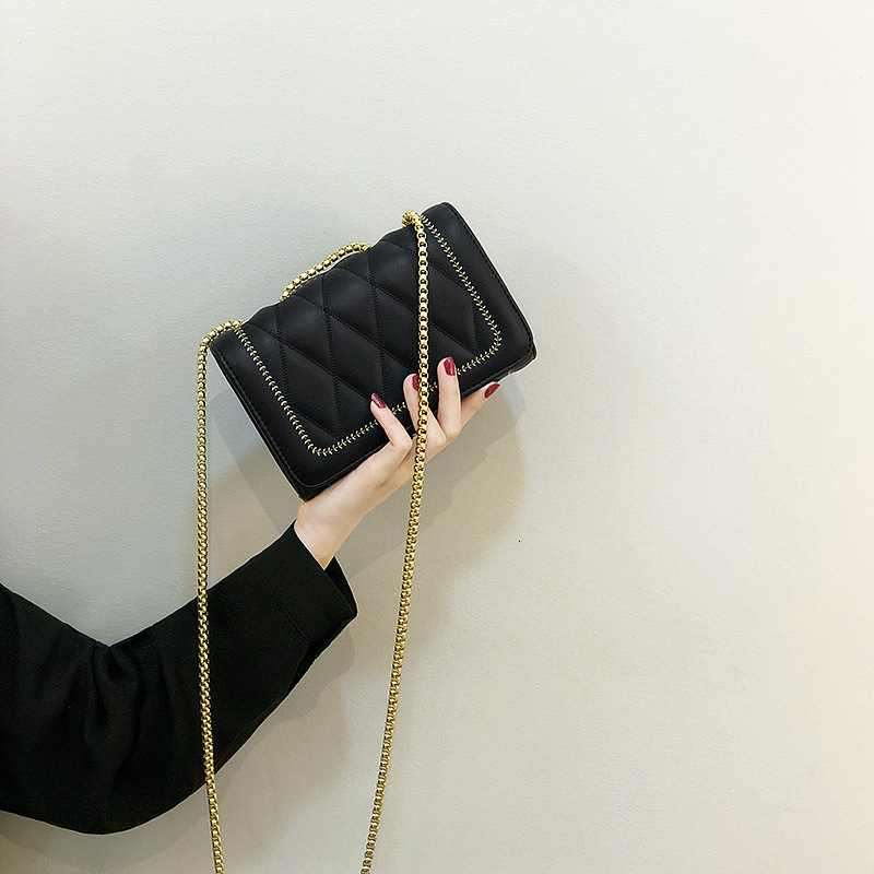 Free Shipping Designer Luxury Bag Bag Women's Bag 2025 New Summer Single Shoulder Crossbody Bag Internet Celebrity Fashion Ins Quilted Chain Bag 