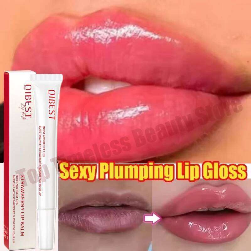 Instant Essential Oil Nourishing Antiwrinkle Moisturising Sexy Care Ultimate Plumping Lip Gloss Serum Cosmetics Free shipping