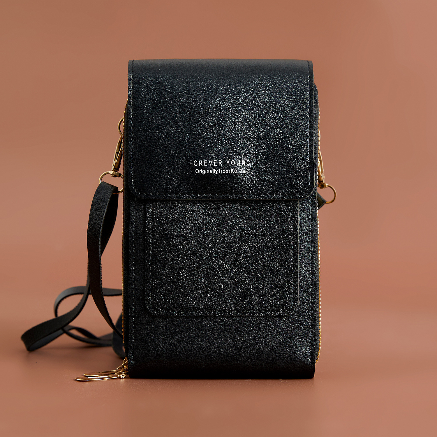 Cross-border In-stock Phone Bag For Women, High-end Feel, Crossbody Bag, Luxury Bag Mini Vertical Phone Pouch, Multifunctional Fashion Phone Bag