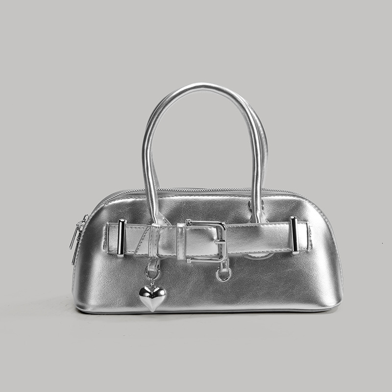 Niche Design 2025 Spring Summer New Underarm Motorcycle Key Belt Buckle Single Shoulder Handbag Small Square Bag ddmymoon ddmymoon