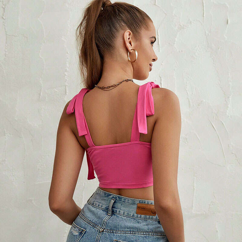 Women's Solid Color Tight-Fitting Base Camisole