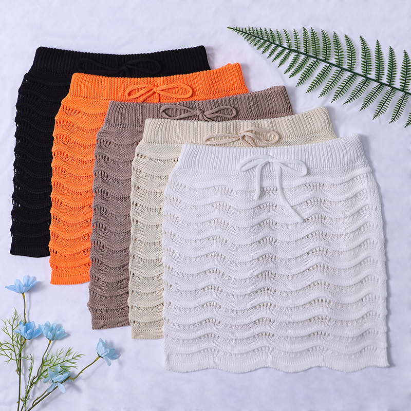 Designer Clothing Women's Knitted Beach Dress