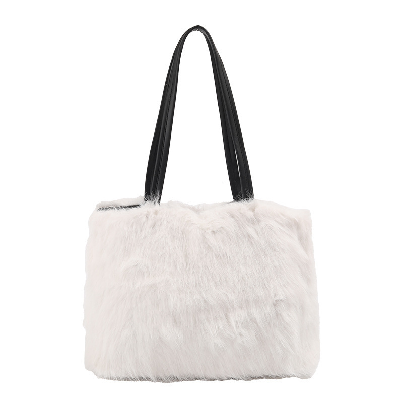 Shoulder for Women 2025 New Plush Simple Handbag High-end Tote Bag ddmymoon