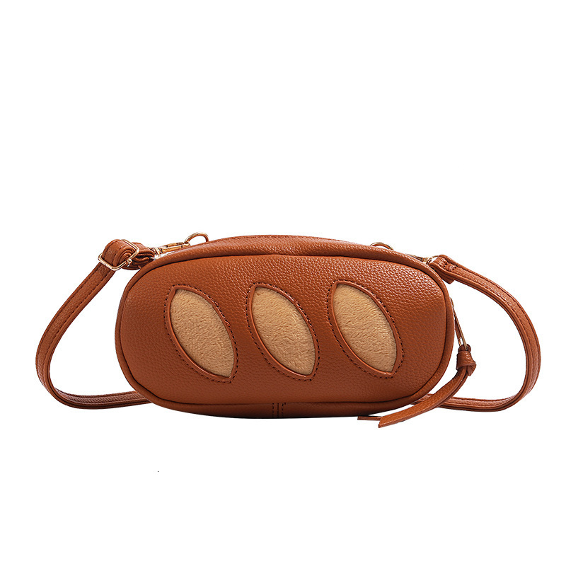 Cute Fashion Creative Bread Baguette 2025 New Style Personality Crossbody Bag ddmymoon