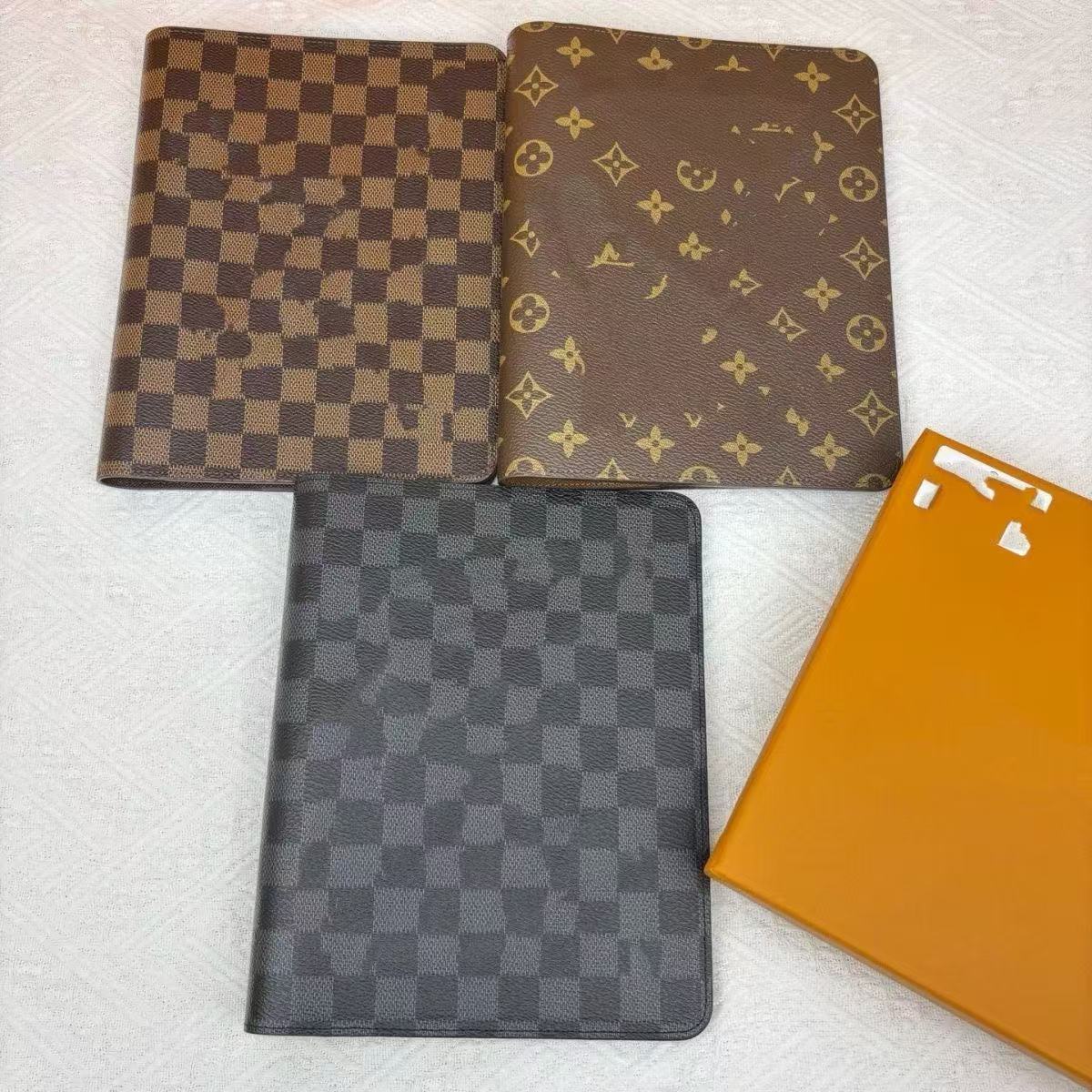 Designer Agenda Large Desk agenda Cover Holders Business Notebook Diary Protective Case Card Holder Wallets Desktop Designers Notepad unisex