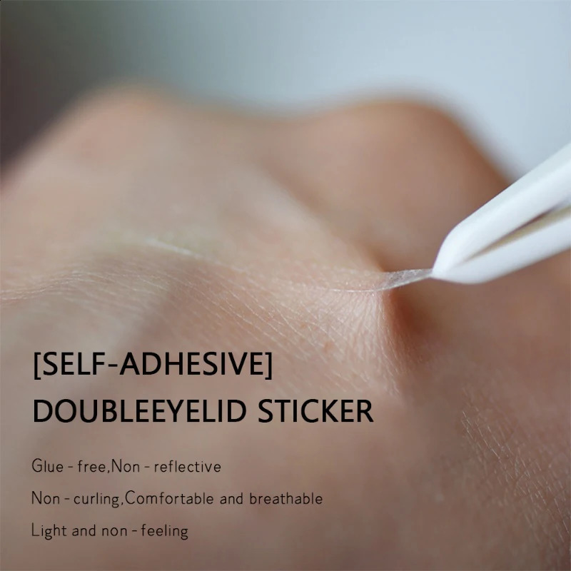 Invisible Eyelid Sticker Double Eyelid Stickers Transparent Self Adhesive Mesh-Lace Eye Tape Sticker Ladies Eye Makeup Tools 250807