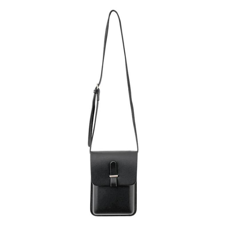 Man's Handbag Large Capacity PU Leather Shoulder Bags Wallets Card Holders Cell Phone Purse Female Messenger Bag