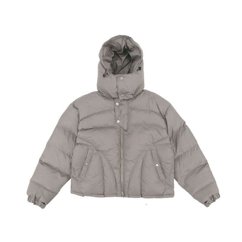 Men's Clothing Club American High Street Functional Style Niche Design Hooded Warm Thick Casual Cotton Jacket