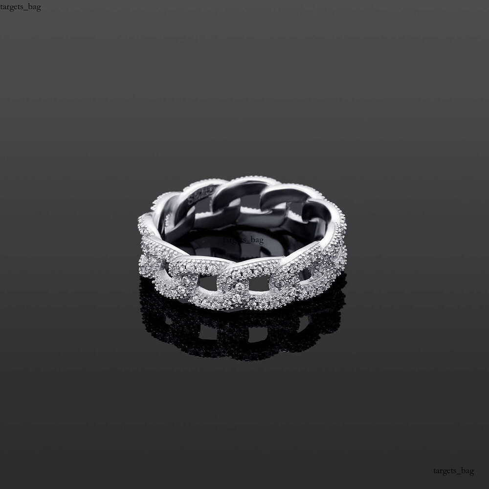 Light Luxury Index Finger Niche Design S Silver Zircon High-end Sense Temperament Tail Ring Band