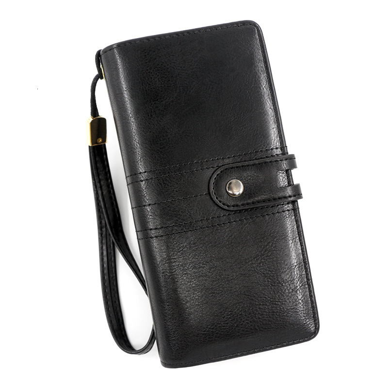 Factory Direct Supply Business Long Wallet Women Fashion Luxury Bag Clutch Large Capacity Wallet PU Ladies Wallet Clutch