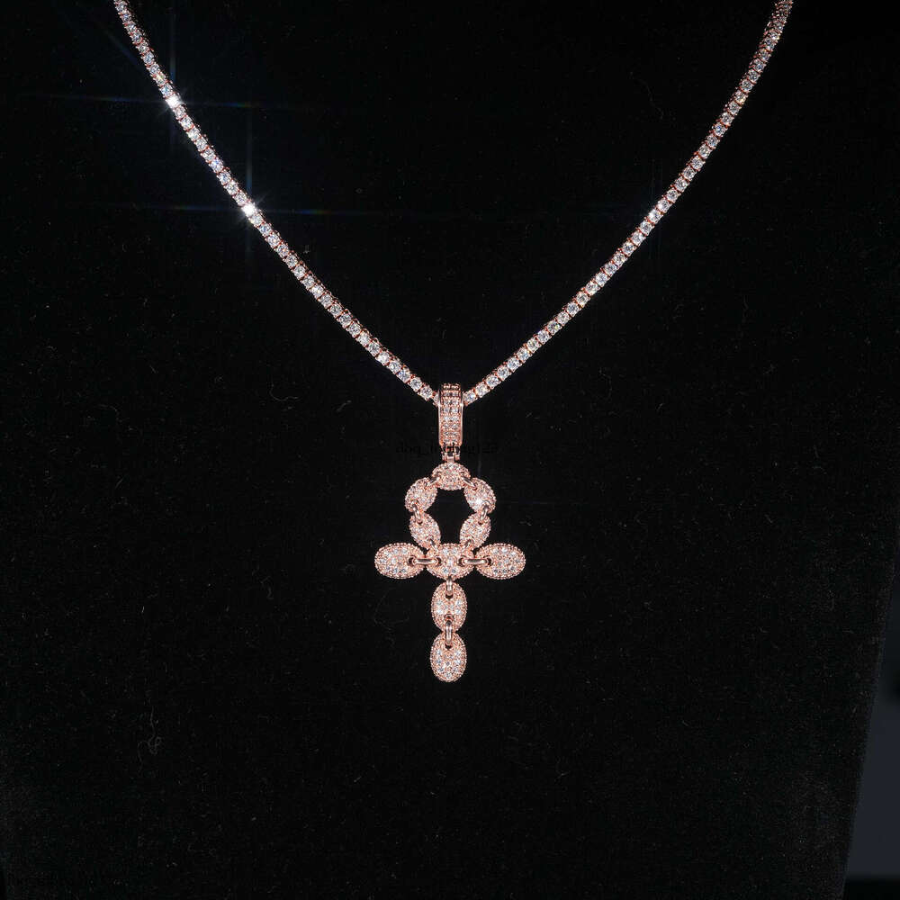 INS New Cross Pendant Versatile Necklace Trendy Must-Have Style Wuzhou