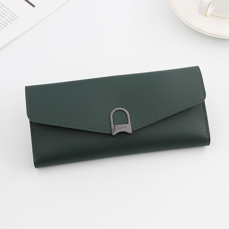 New Korean Style Women's Wallet Long Women's Clutch Fashion Luxury Bag Large Capacity 70% Off Coin Purse Women's Wallet