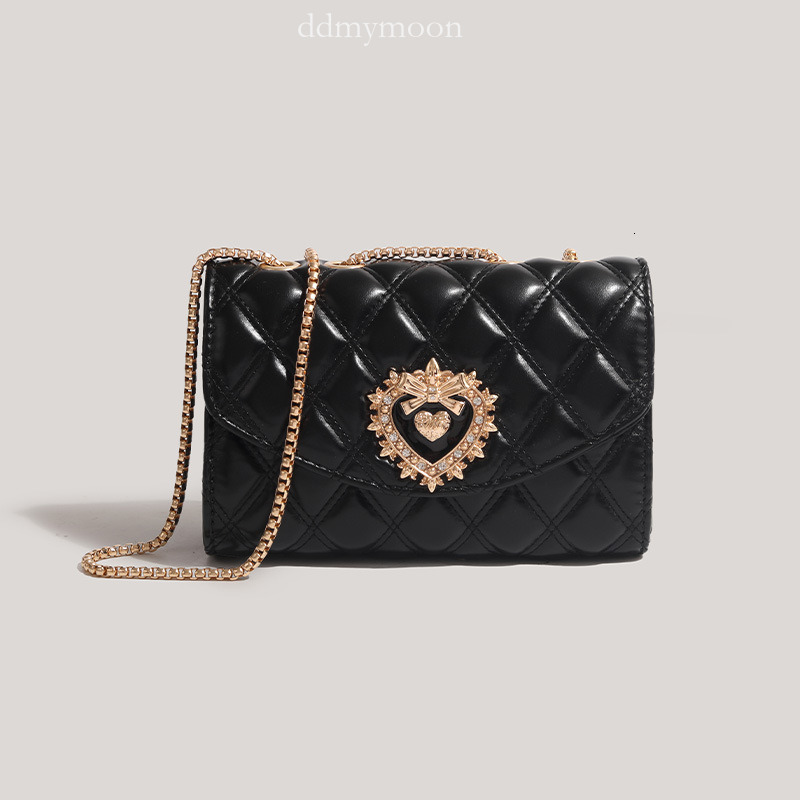 2025 New Fashion Light Luxury Niche Design Chain Versatile Single Shoulder Underarm Crossbody Bag ddmymoon