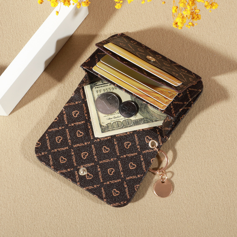 2025 New Women's Luxury Bag Wallet Cross-border Card Holder Wallet Hot-selling Printed Multifunctional Clutch