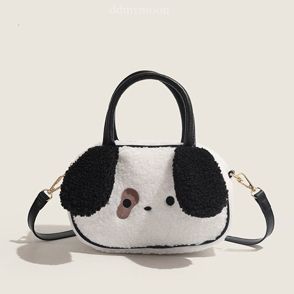 Plush Cute Puppy Pillow 2025 New Handheld Versatile Commuter Crossbody Bag ddmymoon