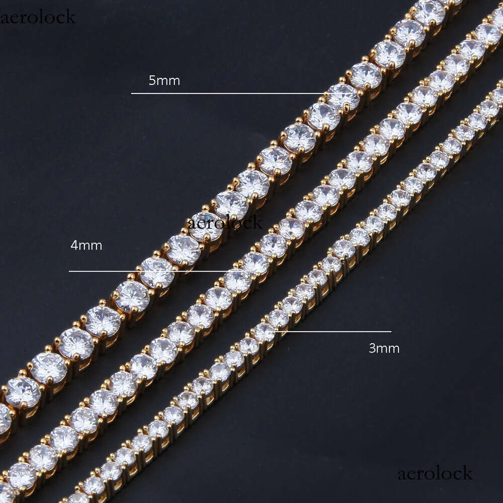 Personalized Moissanite chain Tennis Chain for Men Hip-Hop Versatile High-End Jewelry Necklace TennisChain
