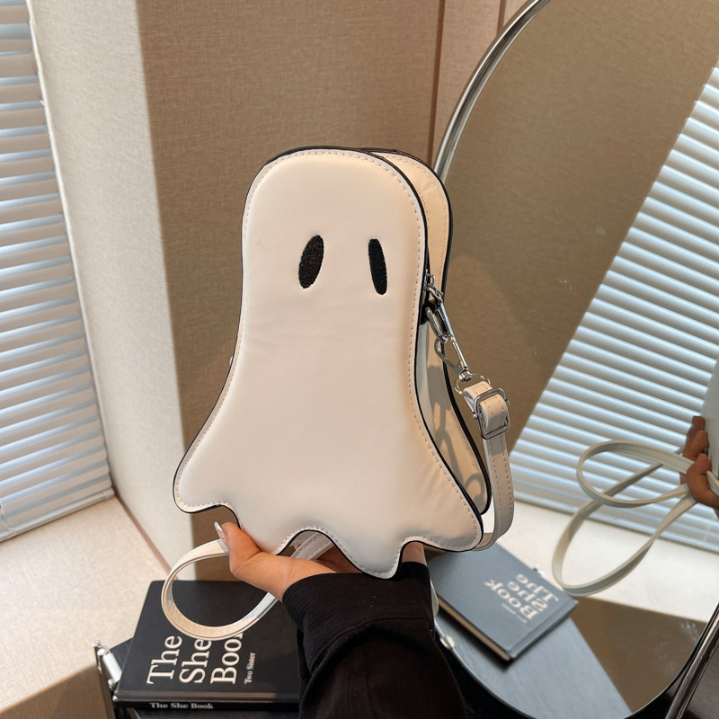 Crossbody Bags for Women, Halloween Ghost Bag, Novelty Cross body Bag Shoulder Bag Halloween Ghost Purse Holiday Party Gift Candy Bag Boys Girls