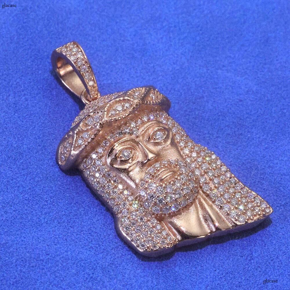 Hip-Hop Iced Out VVS Moissanite Men's Avatar Trendy High-End Pendant Jewelry