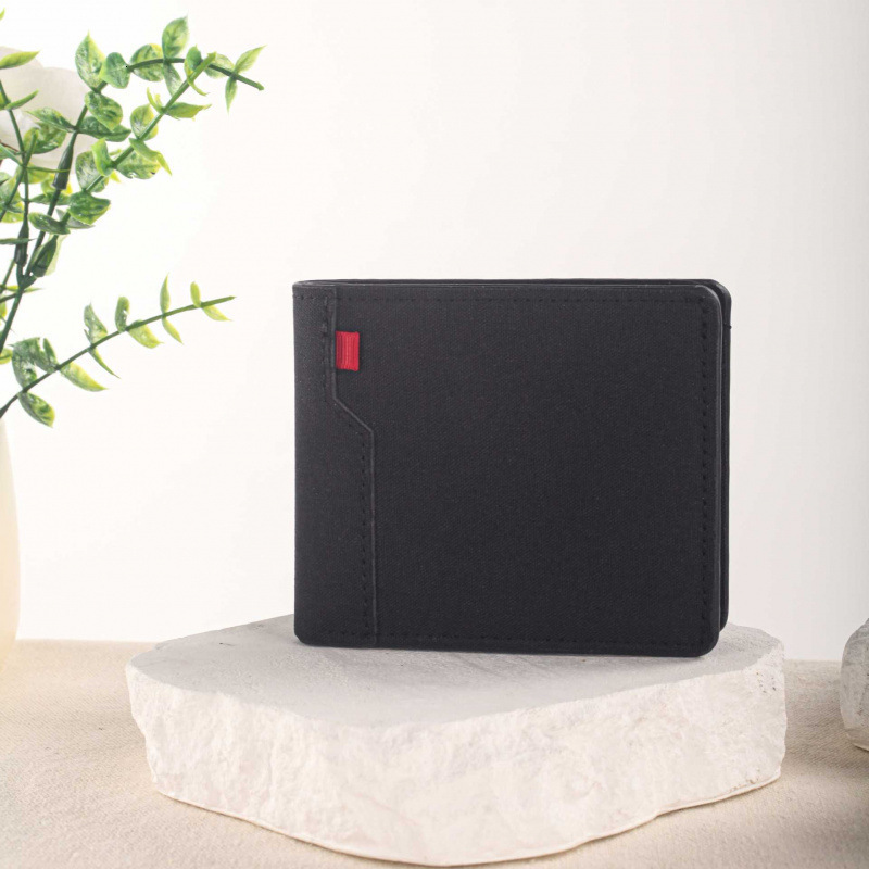 New Canvas Bag Luxury Bag Men's Wallet PU Bag Money Clip Casual Business Card Holder Ultra-light Waterproof Coin Purse Ticket Clip