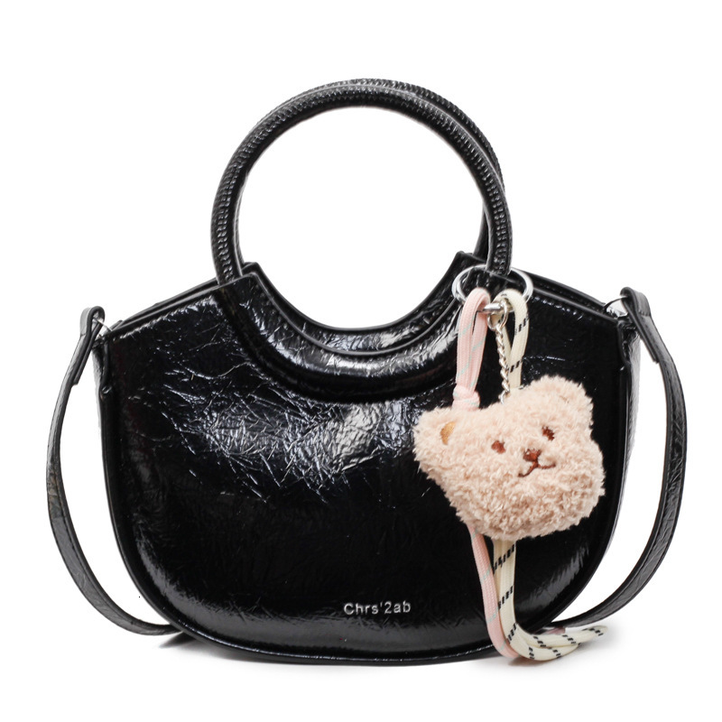 Cross-border Wholesale Niche Design Exquisite Round Ring Handbag For Women 2025 New Luxury Bag High-end Designer Bag Fashionable Single Shoulder Cross