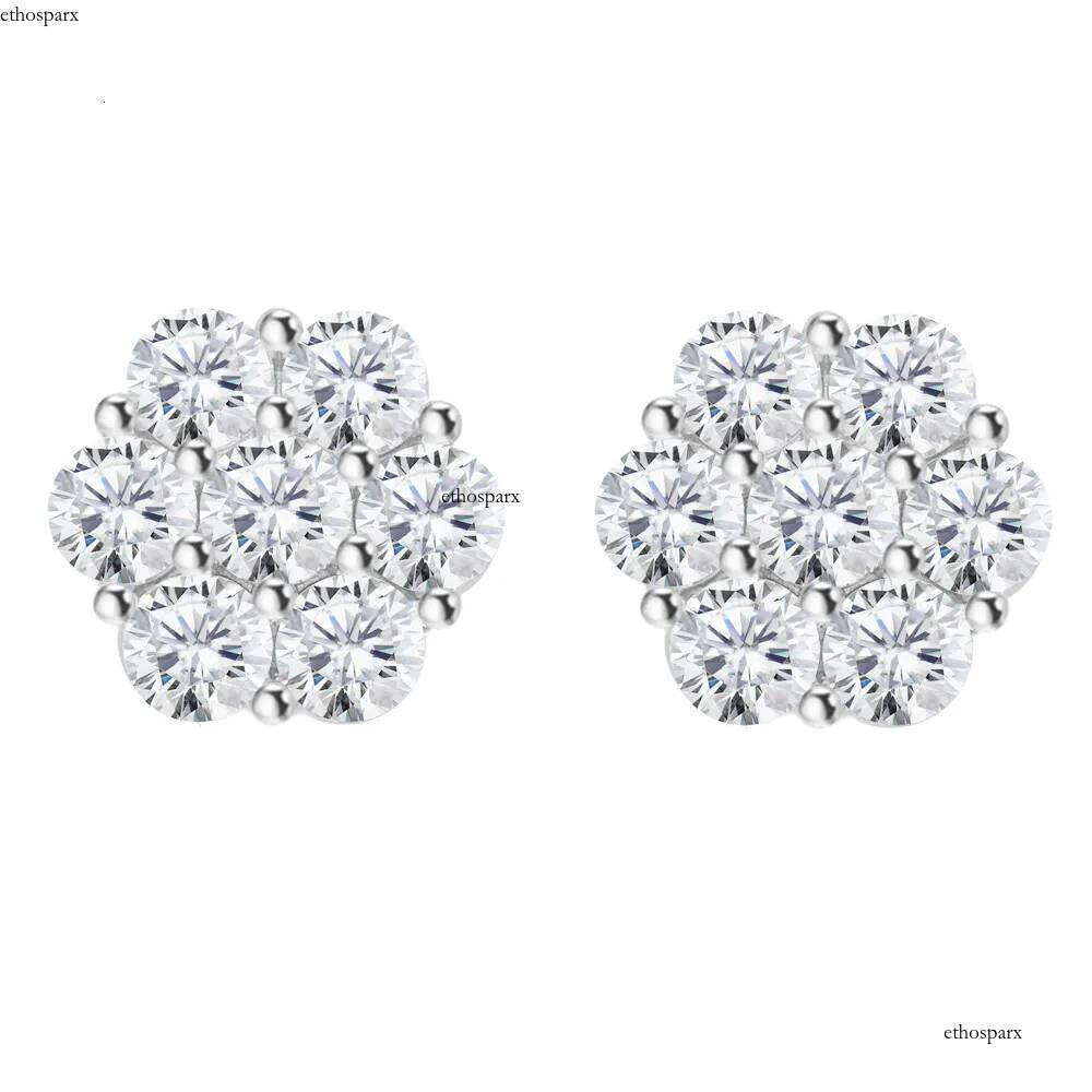 Dia Passed Test Men Women Studs Sterg Sier wer Moissanite Earrings Nice Gift