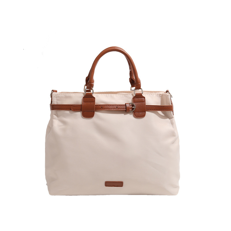 Tote for Women 2025 Model Textured Niche Large Capacity Canvas Double Single Shoulder Bag ddmymoon