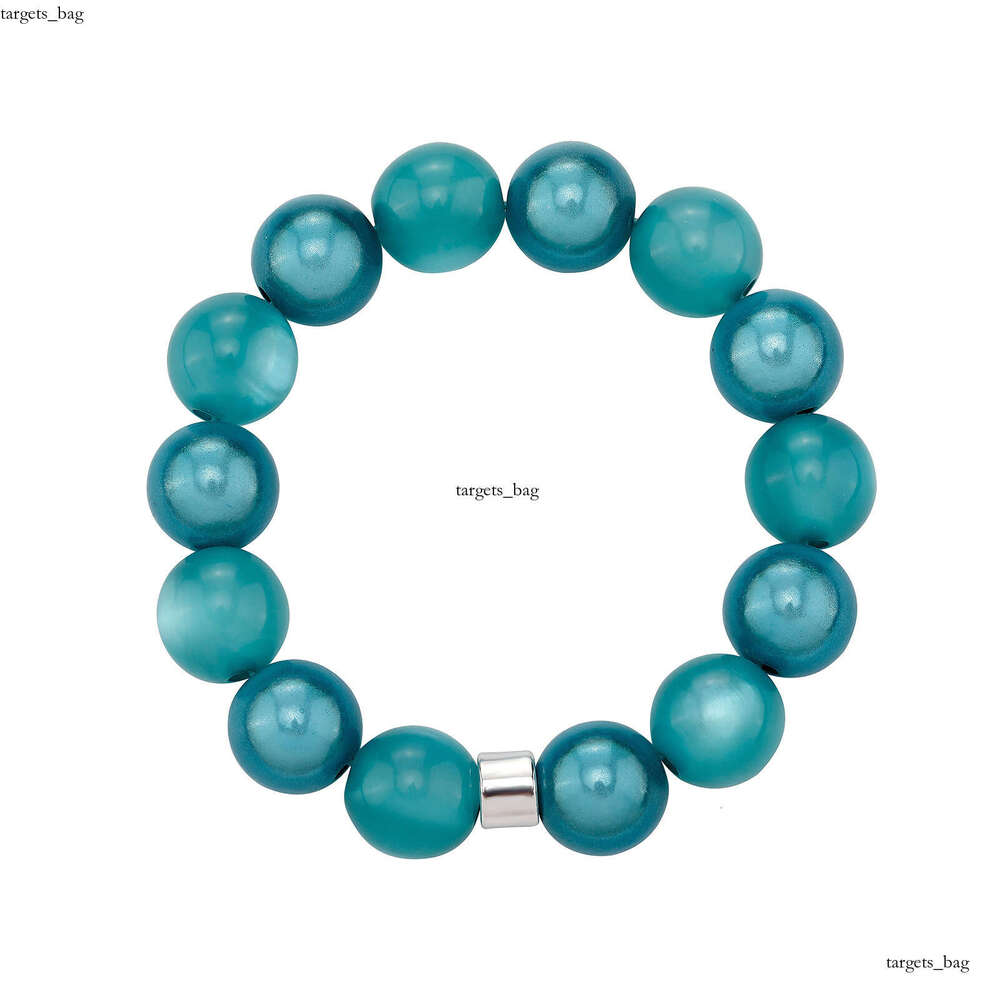2024 New 14MM Acrylic Bead Versatile Simple Jewelry Energy Beads Unisex DIY Bracelet